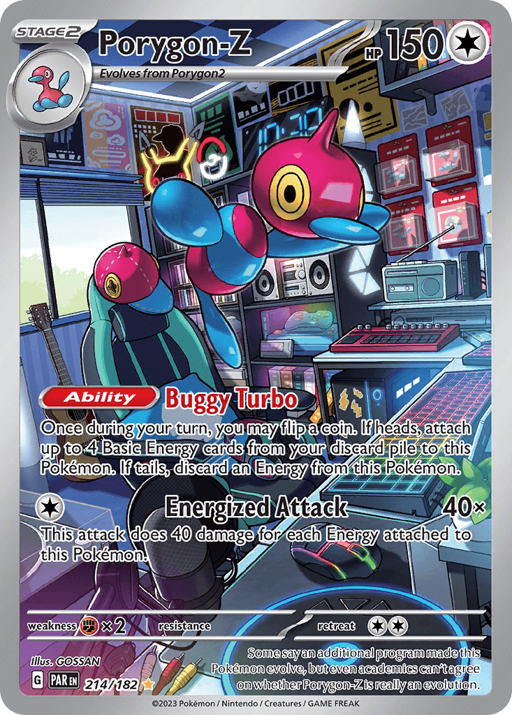 Porygon-Z Paradox Rift card