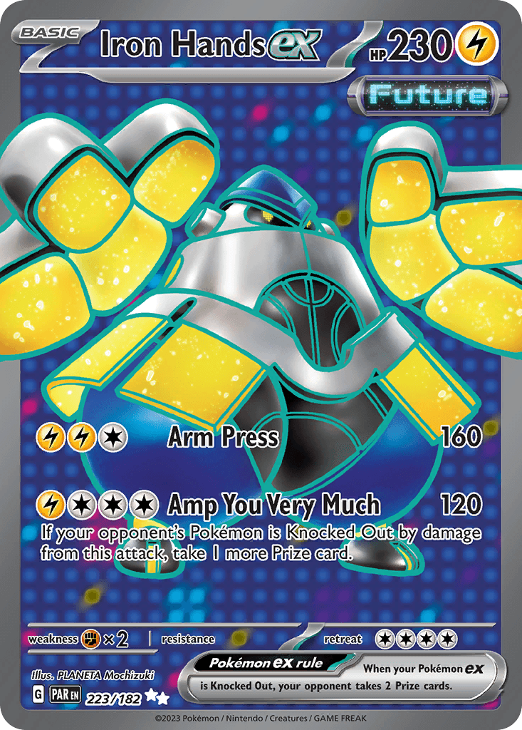Iron Hands ex Paradox Rift card