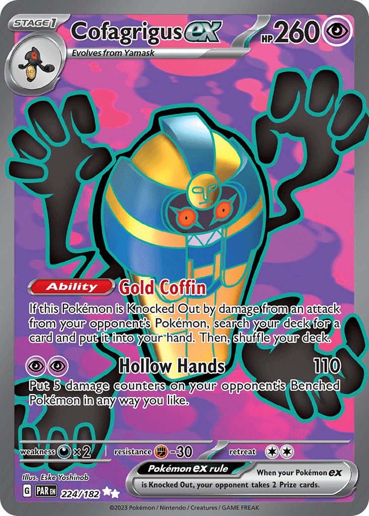 Cofagrigus ex Paradox Rift card