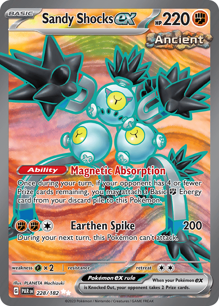 Sandy Shocks ex Paradox Rift card