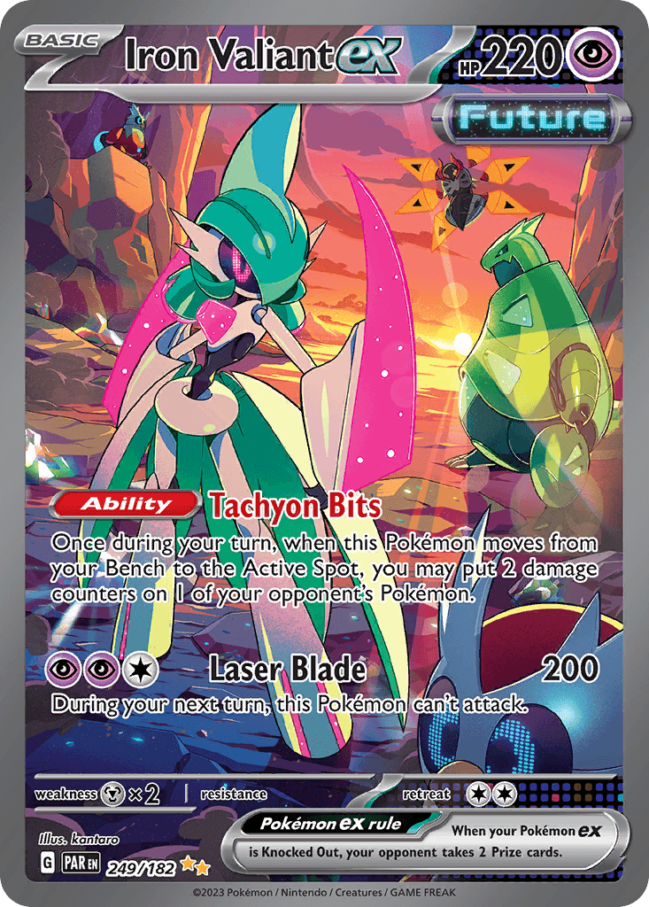Iron Valiant ex Paradox Rift card