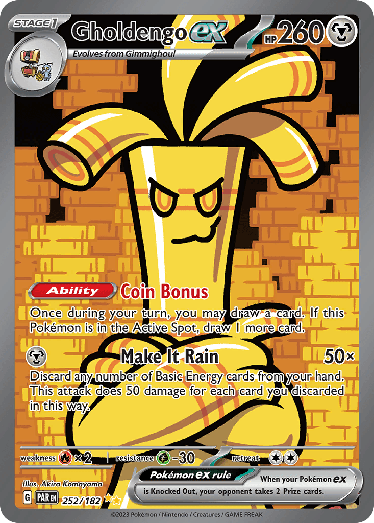 Gholdengo ex Paradox Rift card