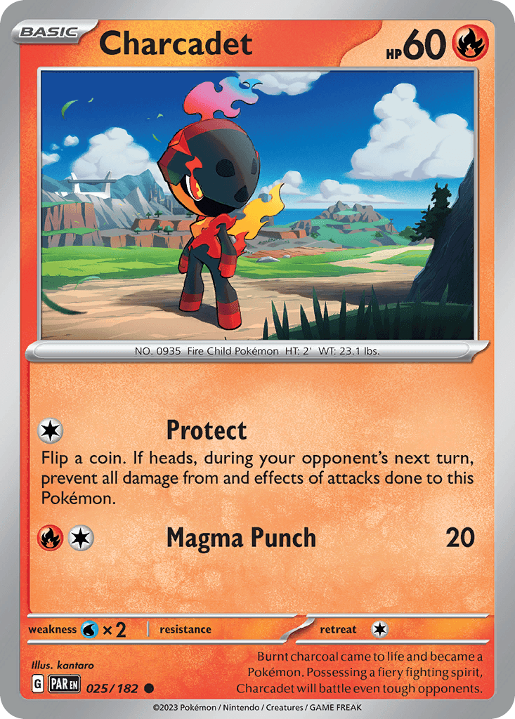 Charcadet 寶可夢 card