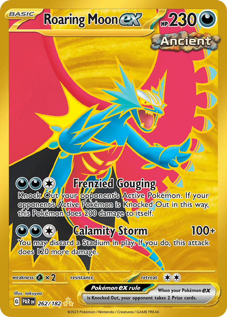 Roaring Moon ex 寶可夢 card