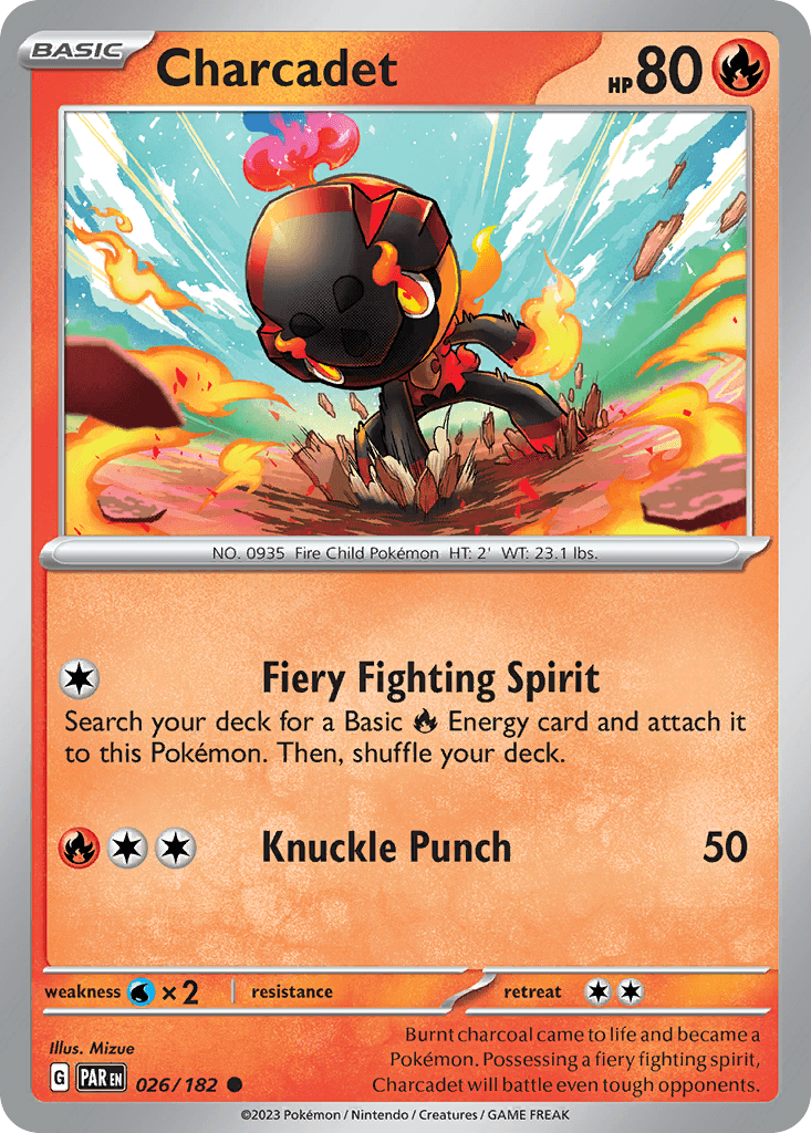 Charcadet Paradox Rift card