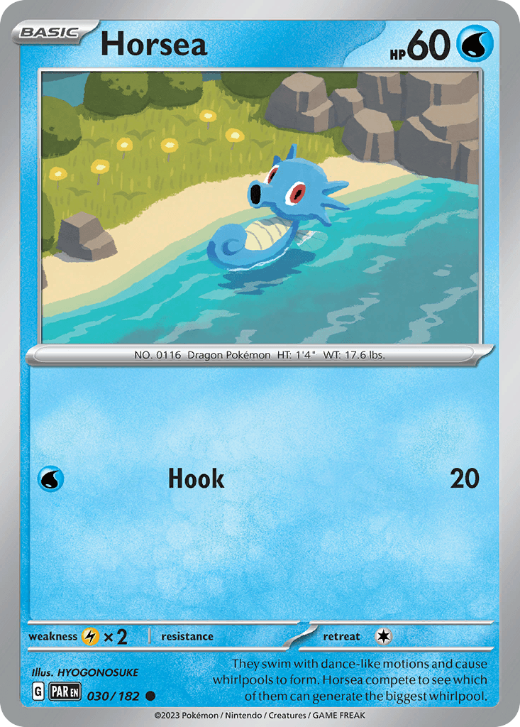 Horsea Paradox Rift card