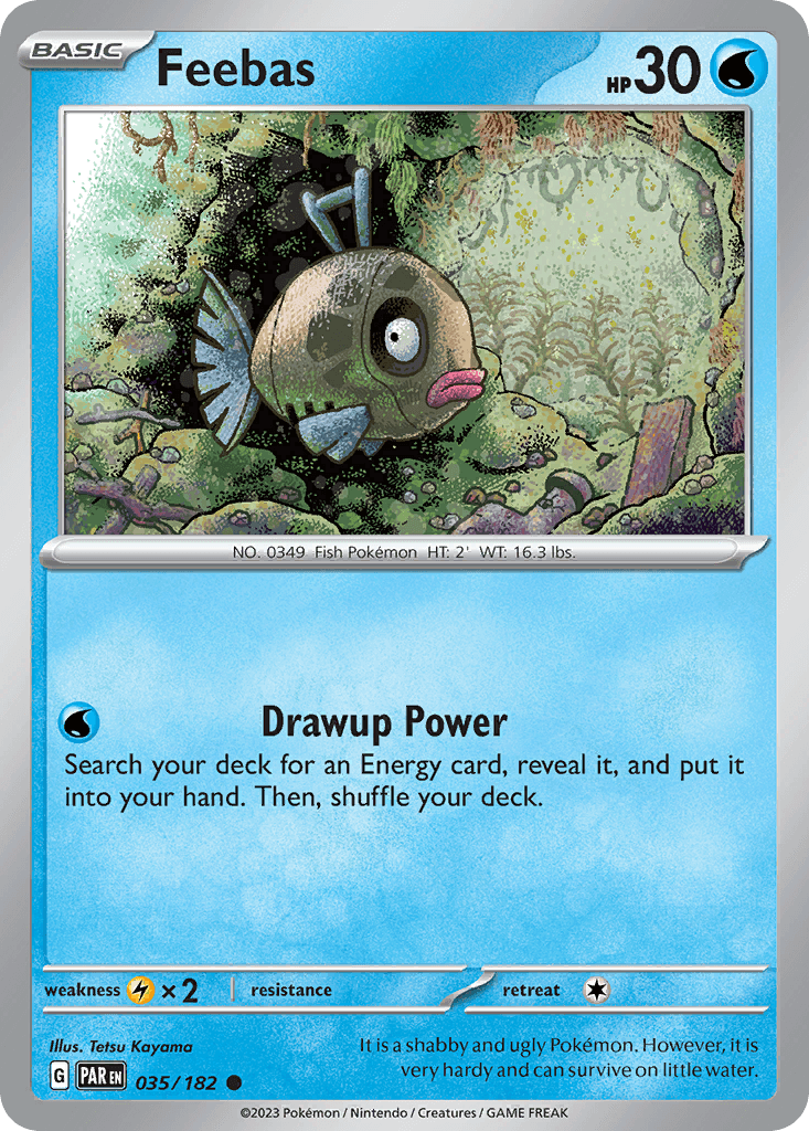 Feebas 寶可夢 card