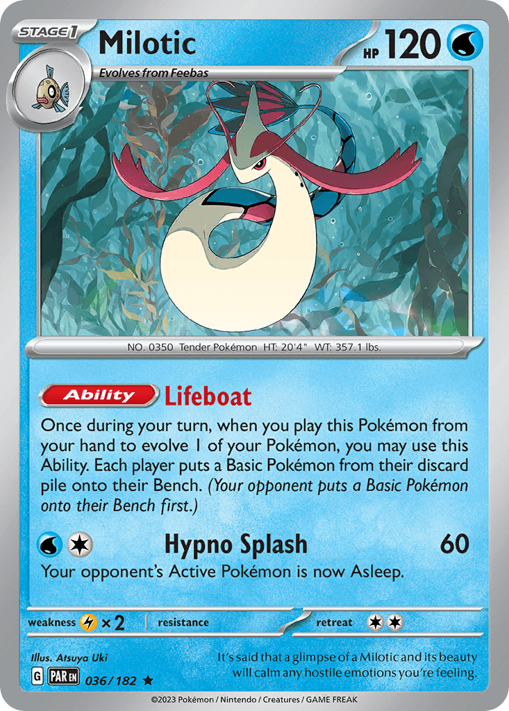 Milotic 寶可夢 card