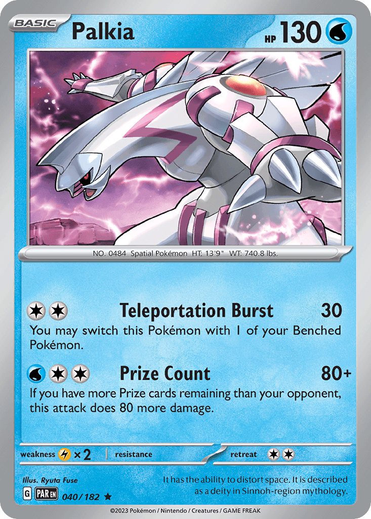 Palkia 寶可夢 card
