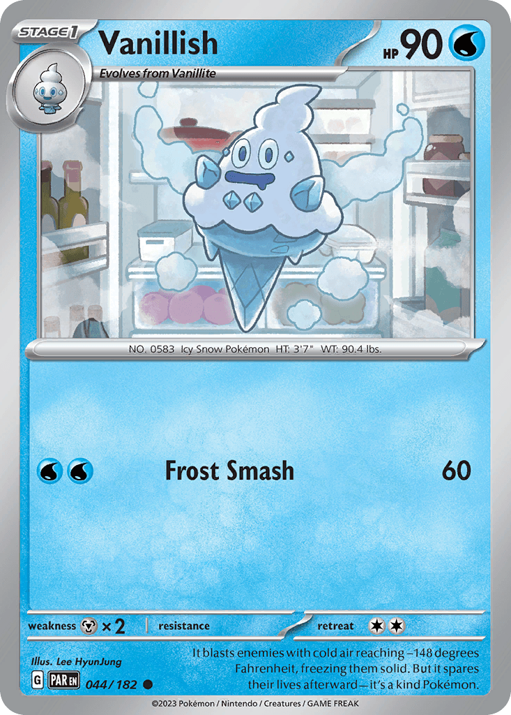 Vanillish Paradox Rift card