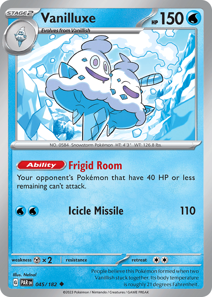 Vanilluxe Paradox Rift card