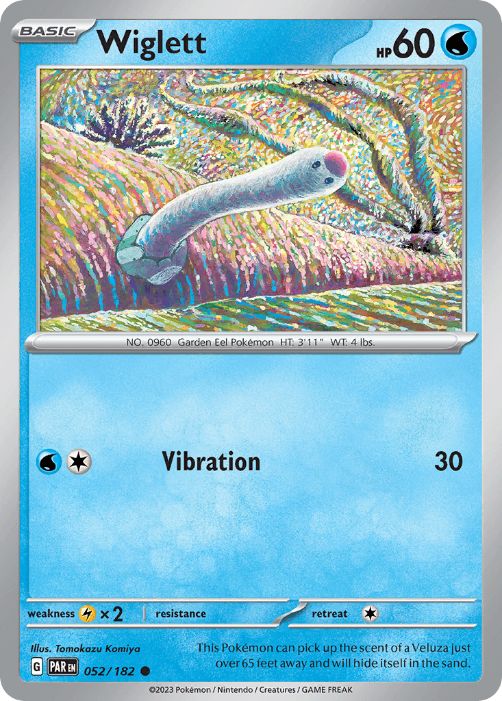 Wiglett 宝可梦 card