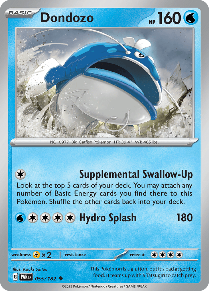 Dondozo Paradox Rift card