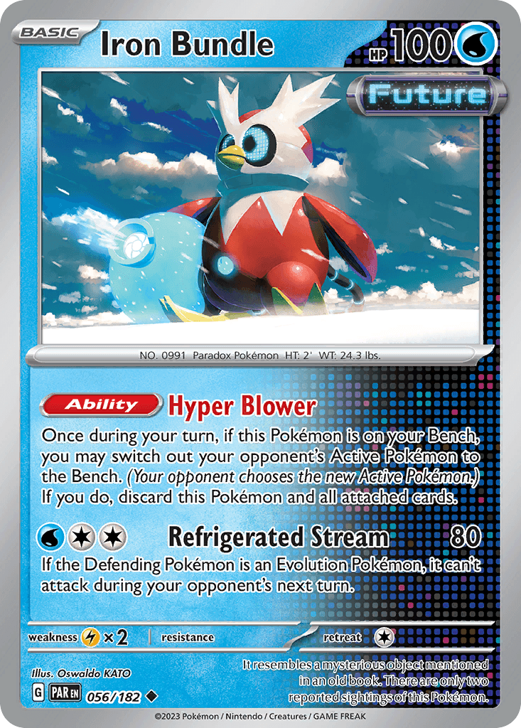 Iron Bundle 宝可梦 card