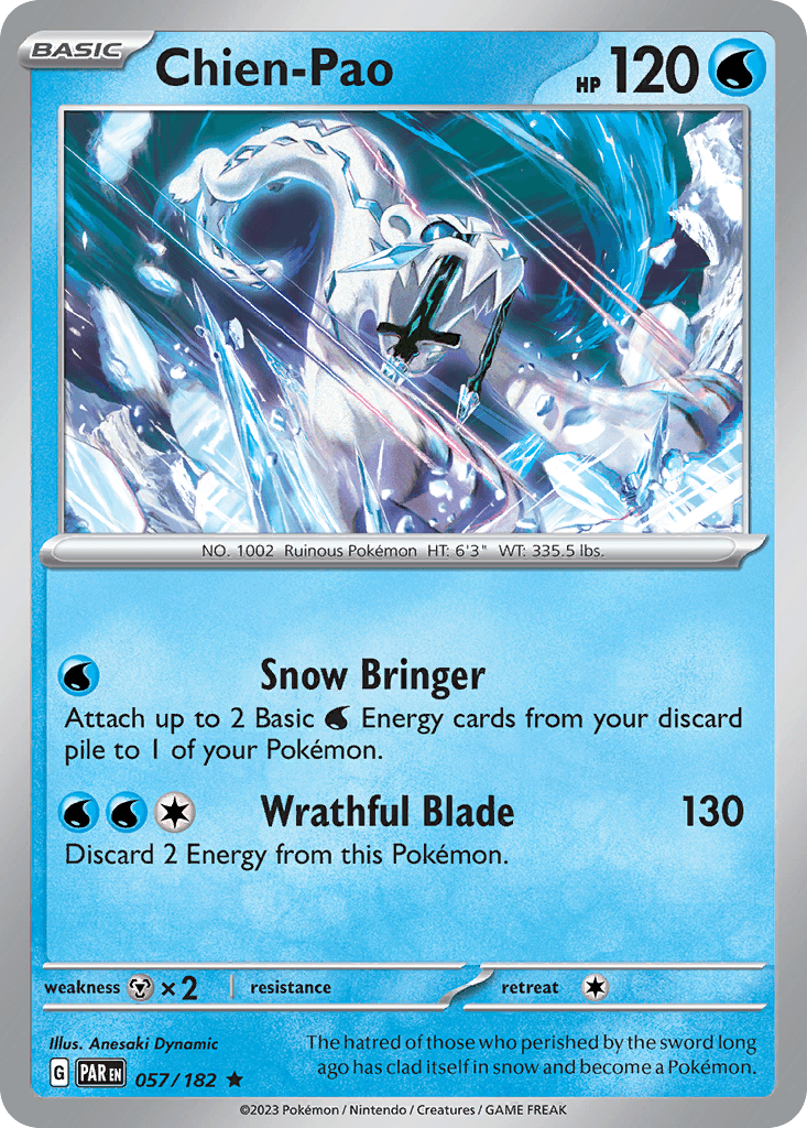 Chien-Pao Paradox Rift card