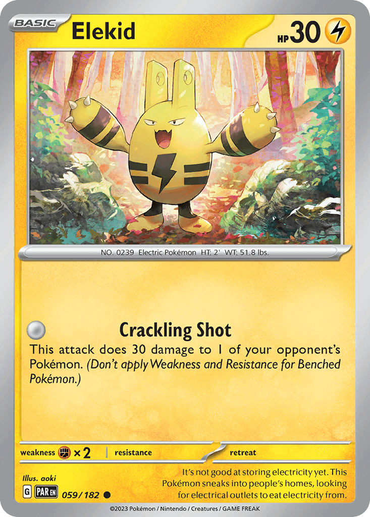 Elekid Paradox Rift card