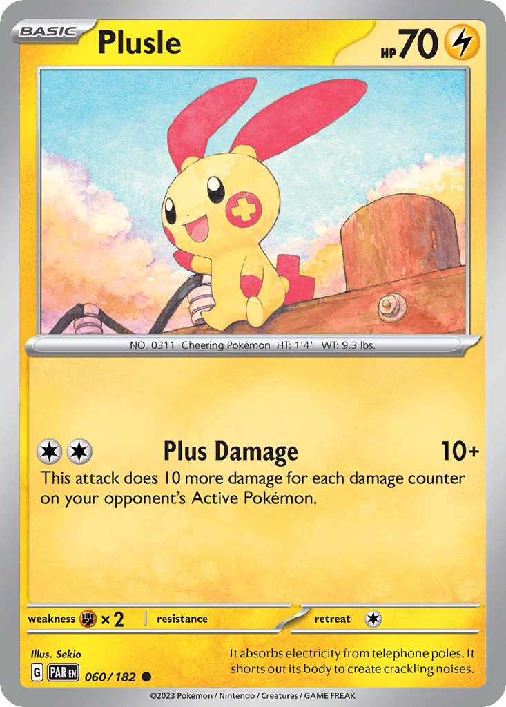Plusle 寶可夢 card