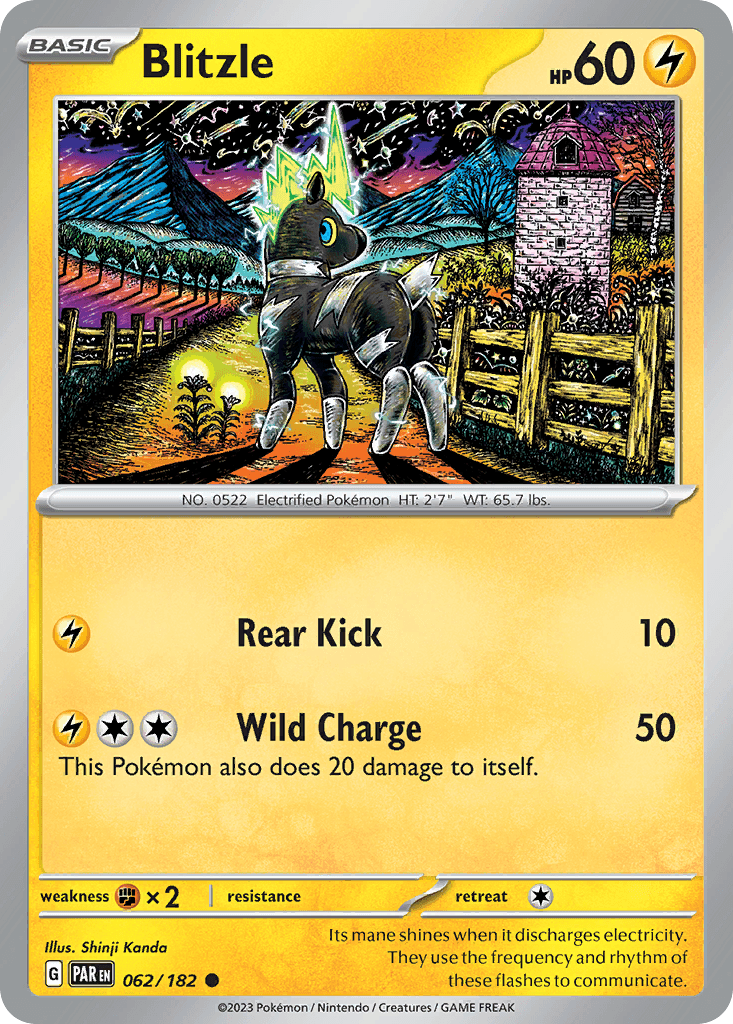 Blitzle Paradox Rift card
