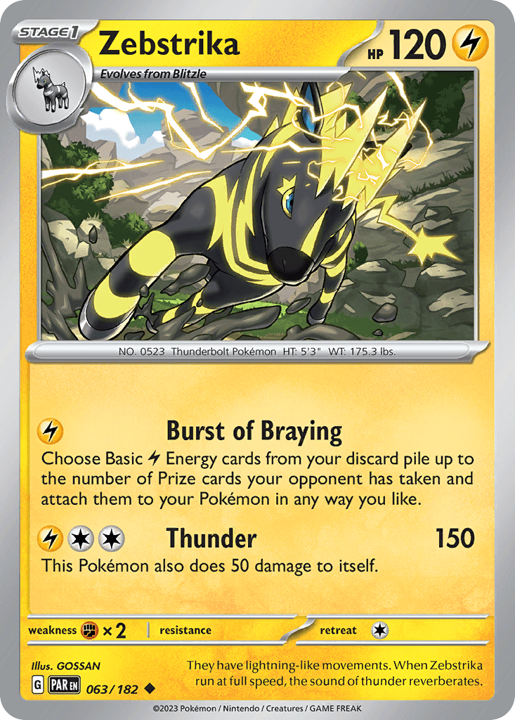 Zebstrika Paradox Rift card