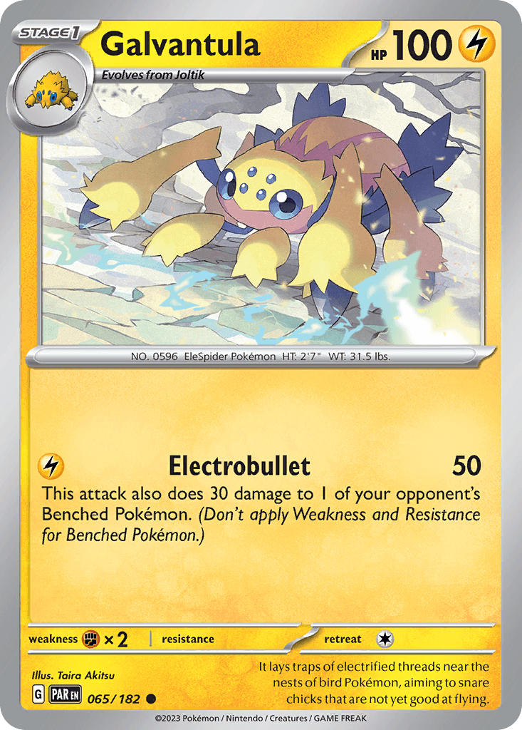 Galvantula Paradox Rift card