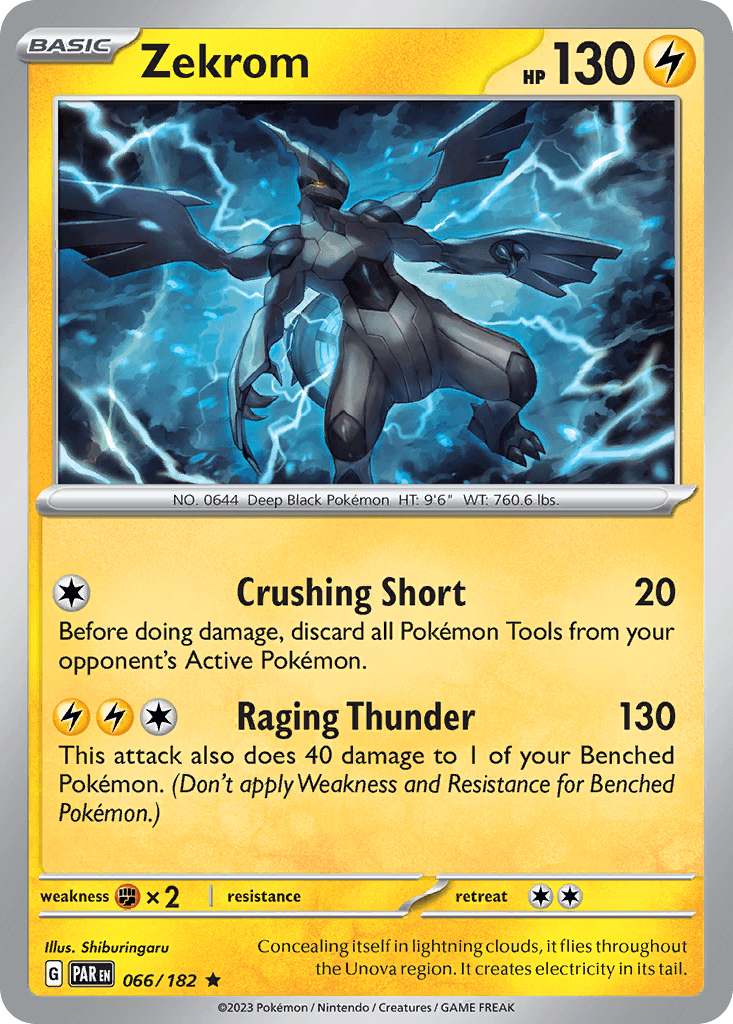 Zekrom 寶可夢 card