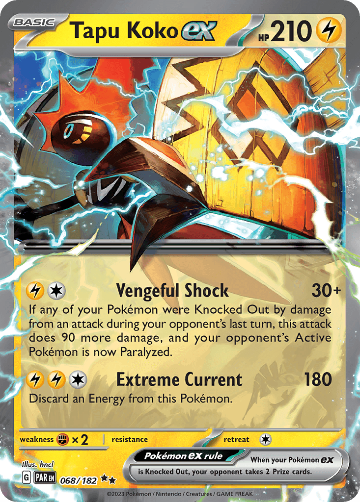 Tapu Koko ex 寶可夢 card
