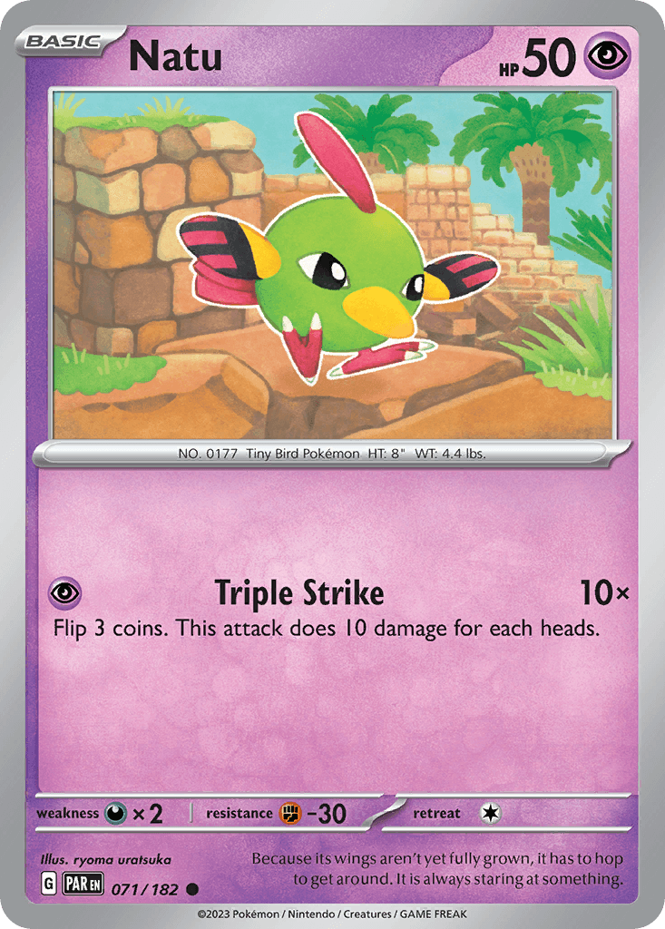 Natu Paradox Rift card