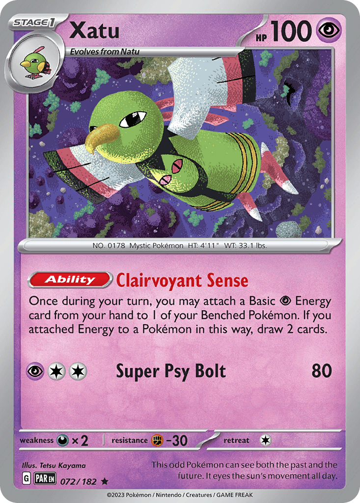 Xatu Paradox Rift card