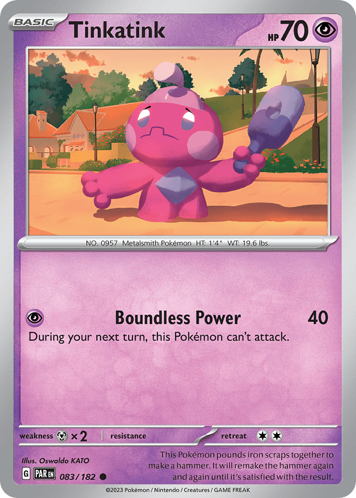 Tinkatink Paradox Rift card