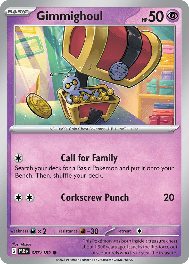 Gimmighoul 宝可梦 card