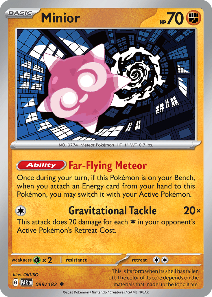 Minior Paradox Rift card
