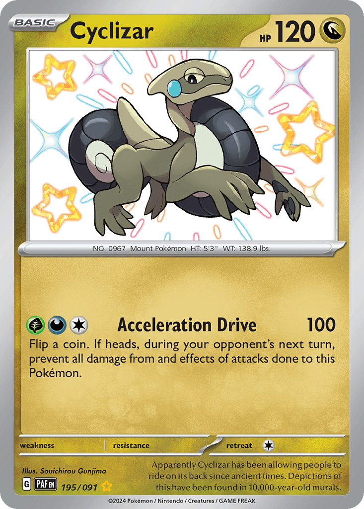 Cyclizar Paldean Fates card