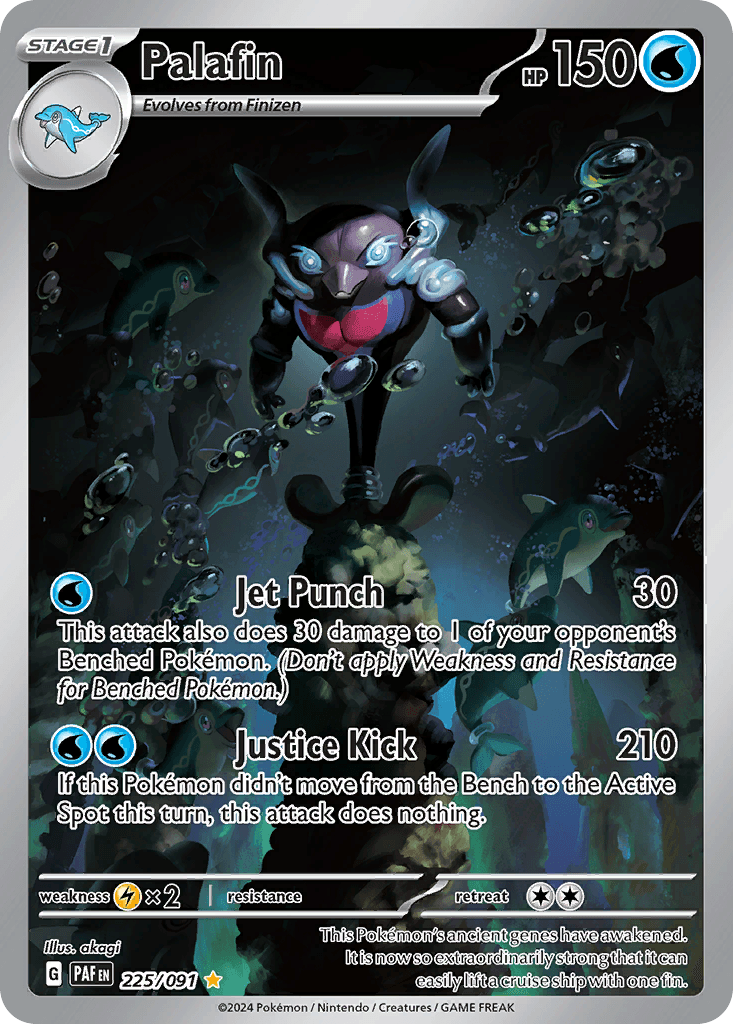 Palafin Paldean Fates card