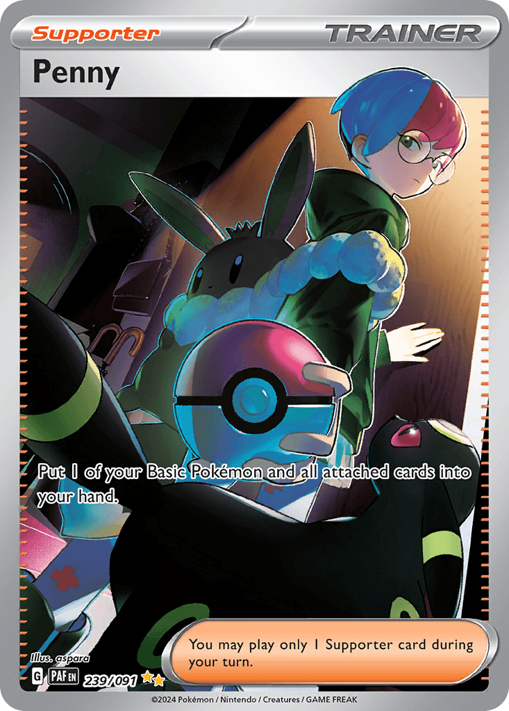 Penny Paldean Fates card