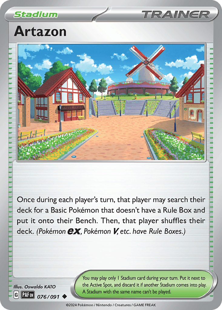 Artazon Paldean Fates card