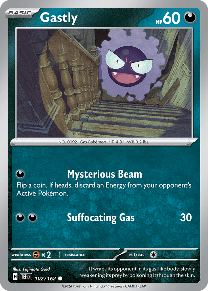 Gastly Temporal Forces card