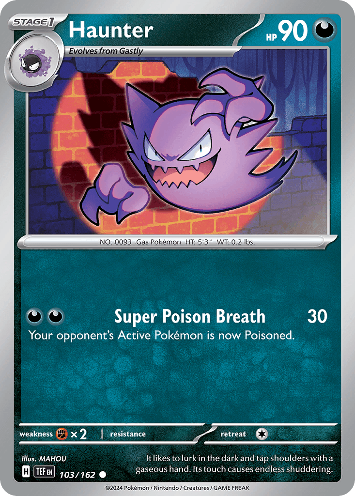 Haunter Temporal Forces card