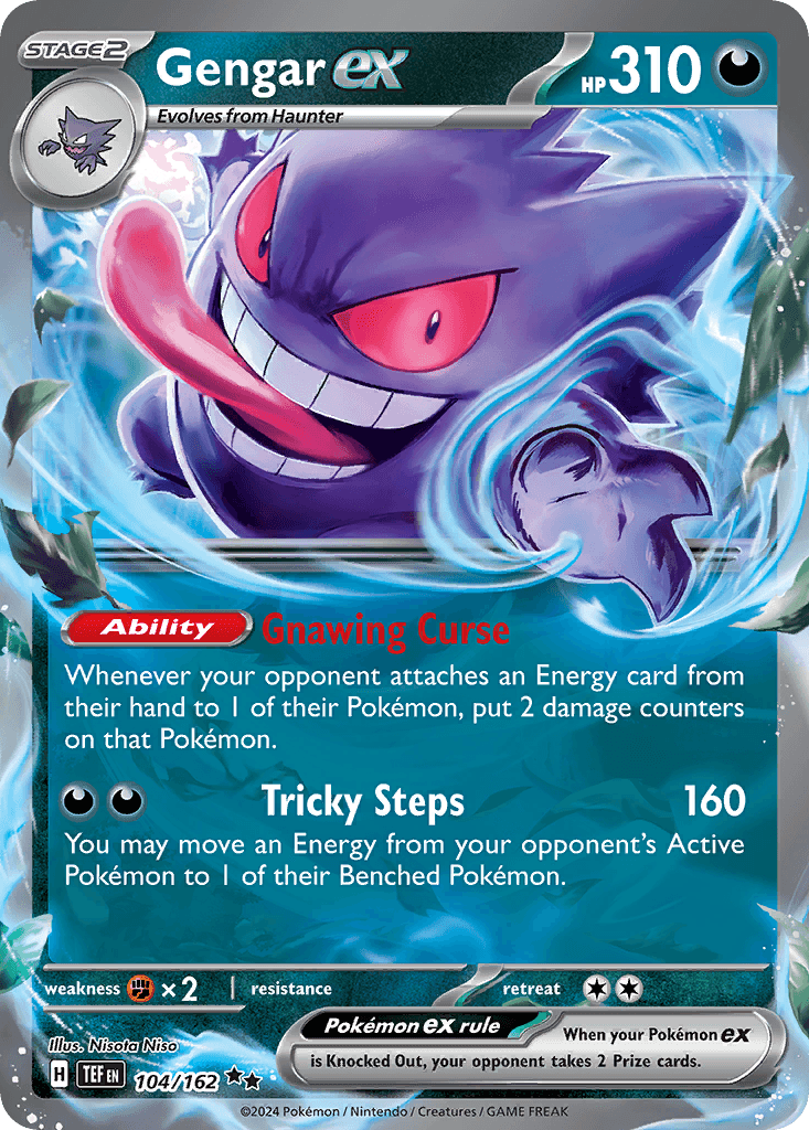 Gengar ex Temporal Forces card