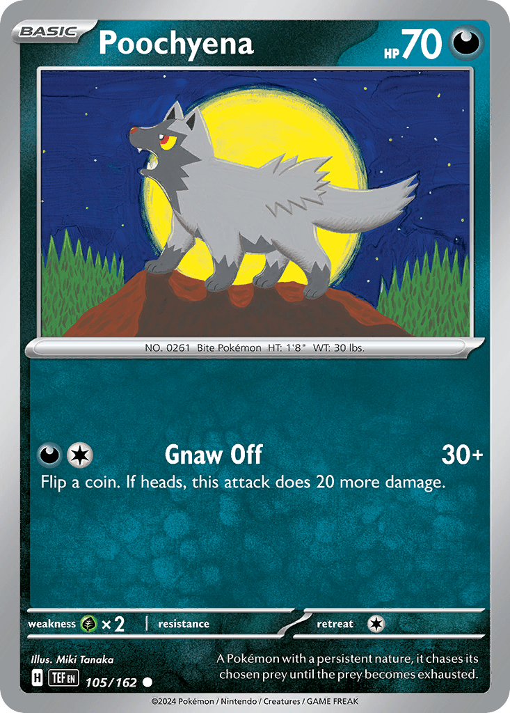 Poochyena Temporal Forces card
