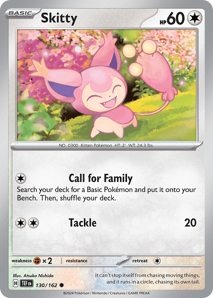 Skitty Temporal Forces card