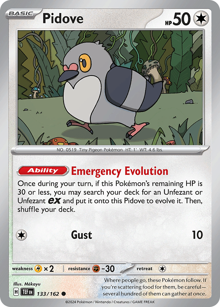 Pidove Temporal Forces card