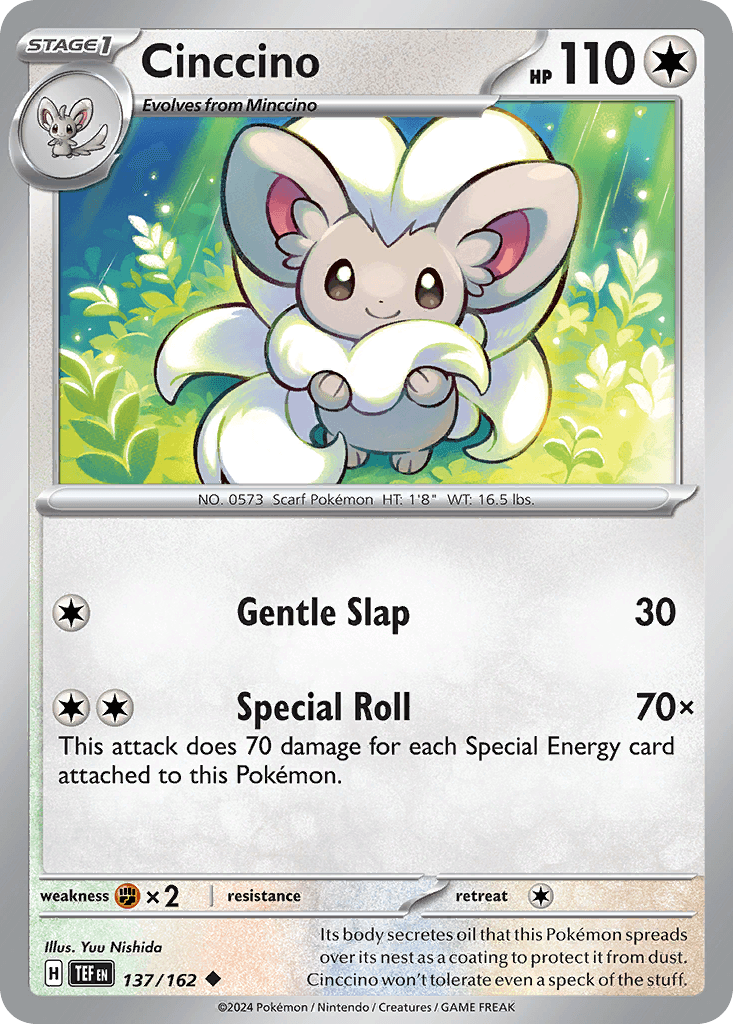Cinccino Temporal Forces card