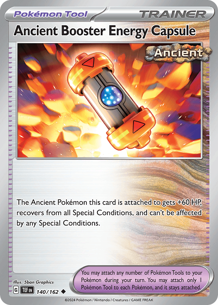Ancient Booster Energy Capsule Temporal Forces card