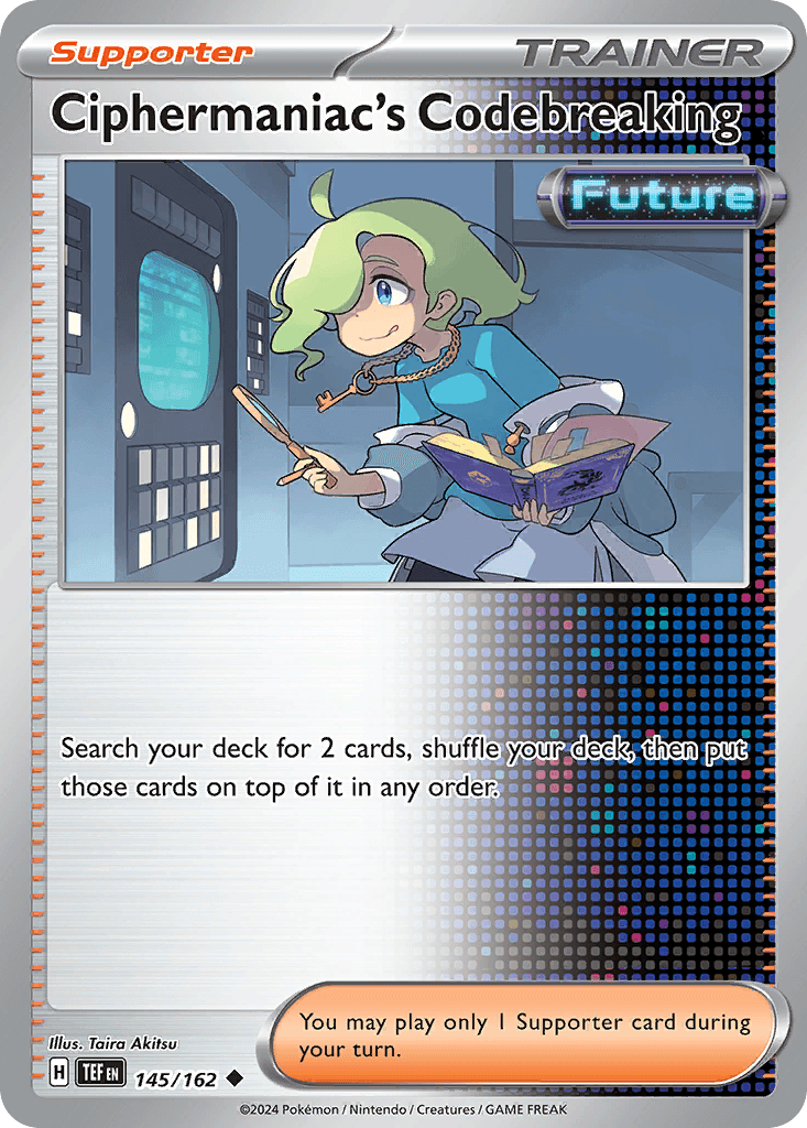 Ciphermaniac's Codebreaking Temporal Forces card