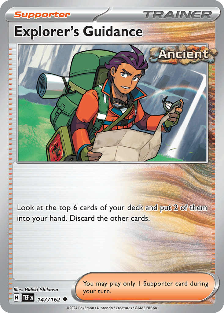 Explorer's Guidance Temporal Forces card