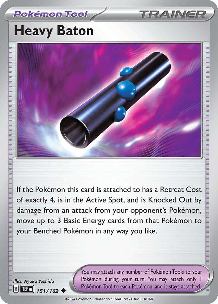 Heavy Baton Temporal Forces card