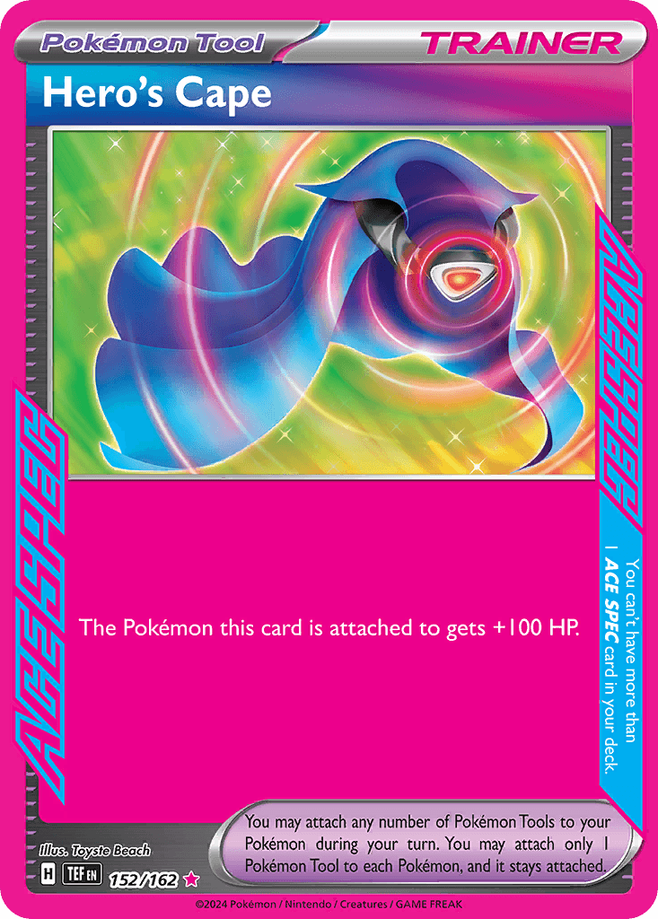Hero's Cape Temporal Forces card