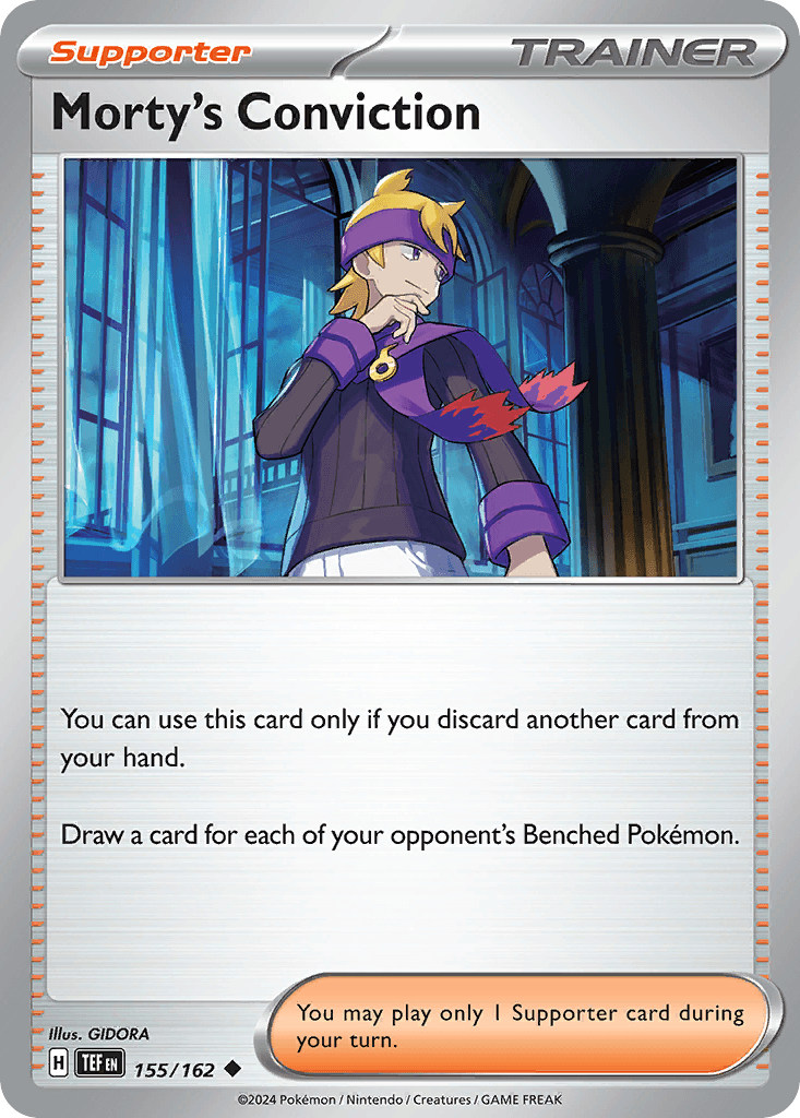 Morty's Conviction Temporal Forces card