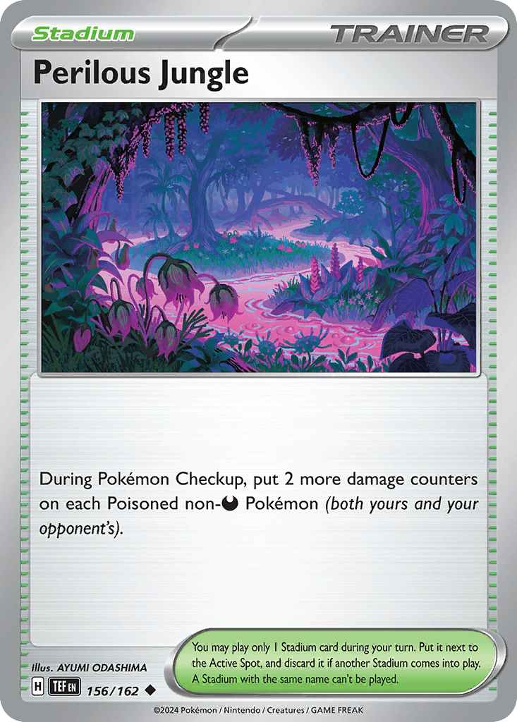 Perilous Jungle Temporal Forces card