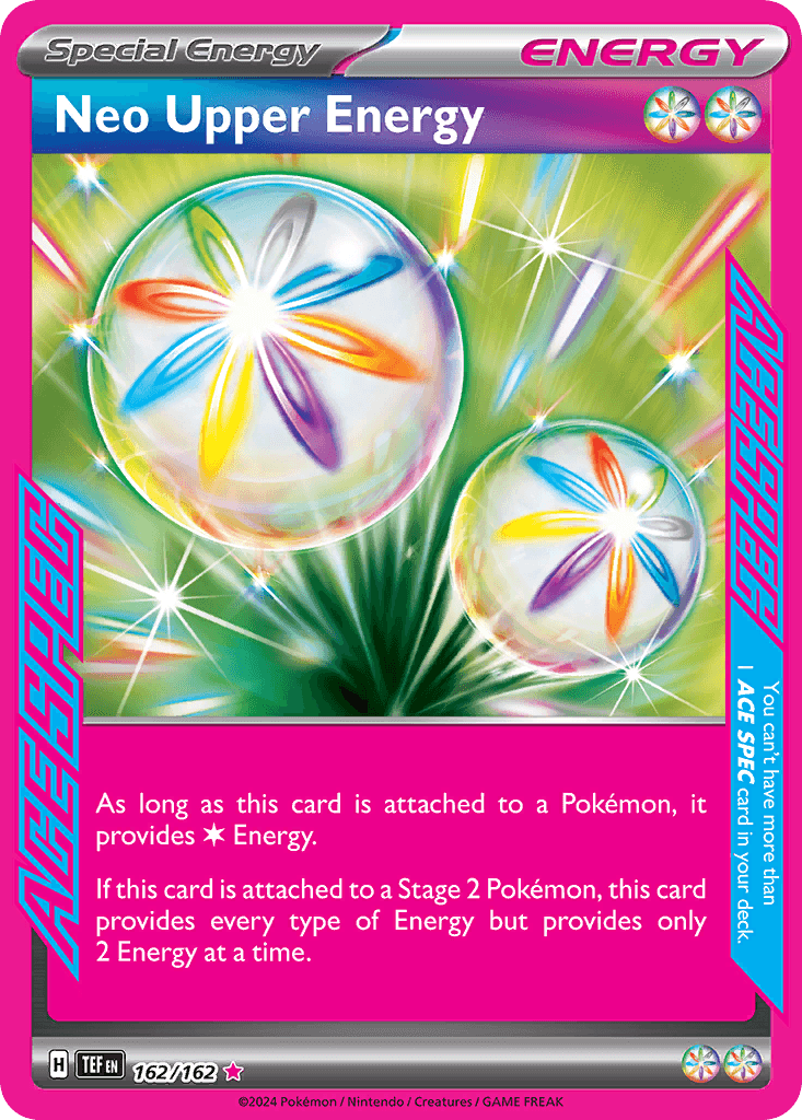 Neo Upper Energy Temporal Forces card